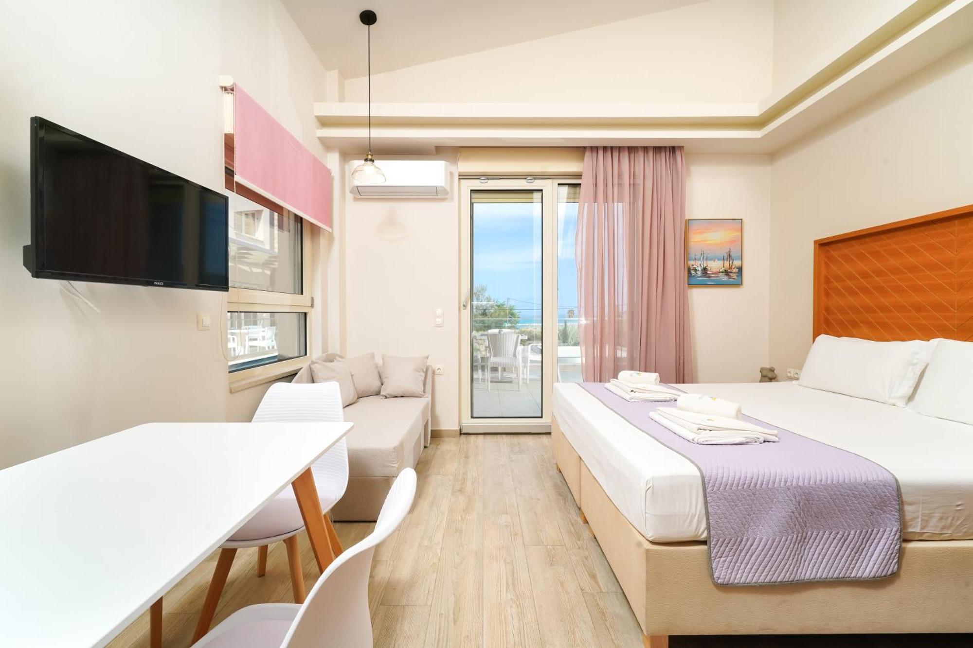 Vereya Beach Aparthotel Chrysi Ammoudia Exterior photo