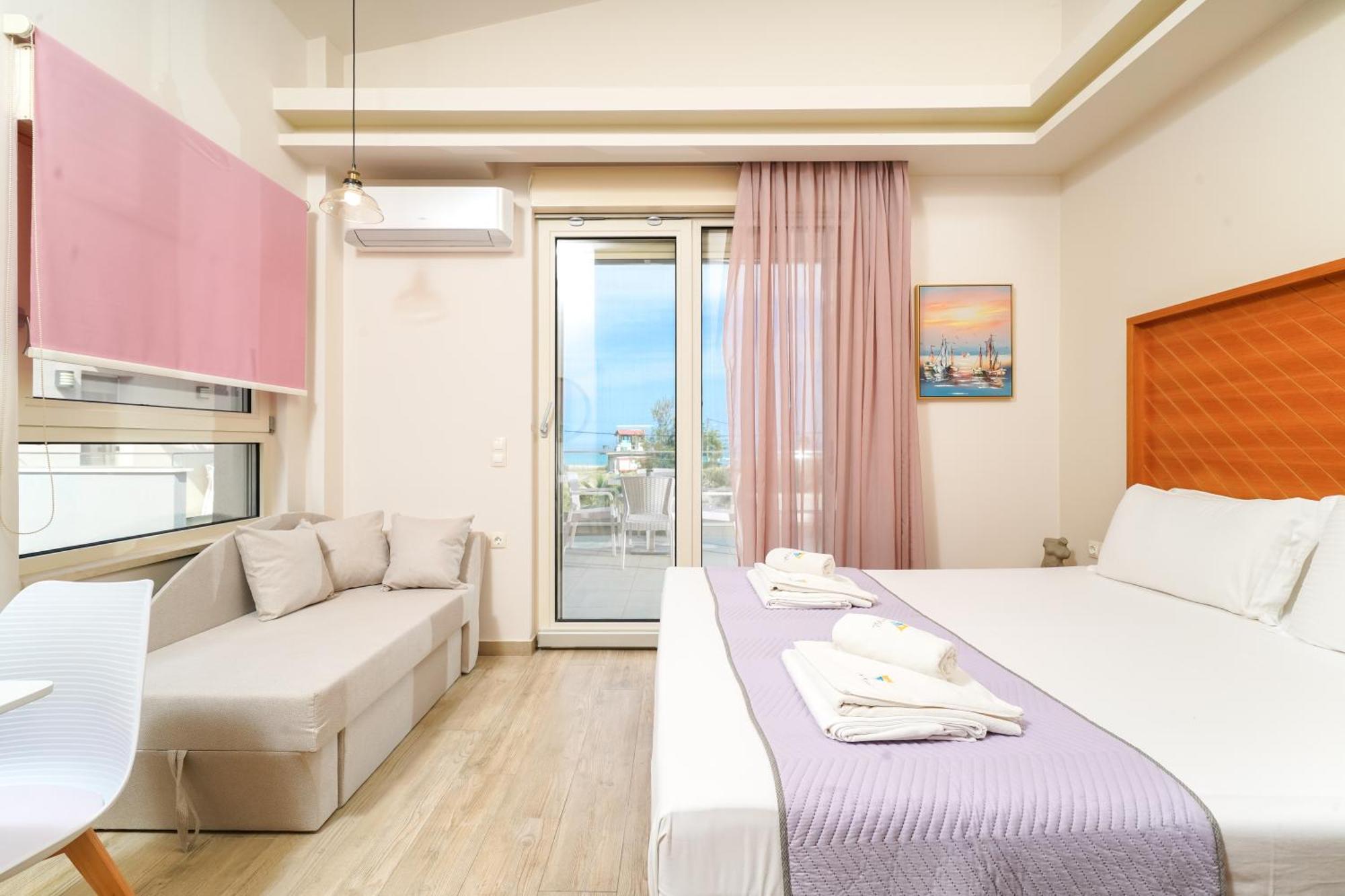 Vereya Beach Aparthotel Chrysi Ammoudia Exterior photo